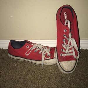 Red converse